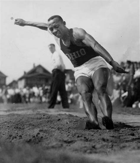 Photos Olympian Jesse Owens Dominating The Track And Field Competition