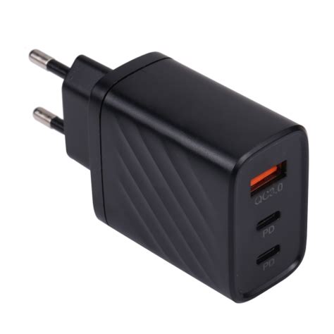 AR 892 Chargeur De Voyage Mural 3 En 1 QC3 0 PD20W USB USB C Type C