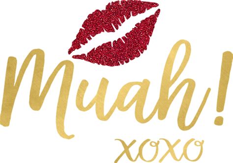 Muah Kissing Lips Svg Cut File Catching Colorlfies