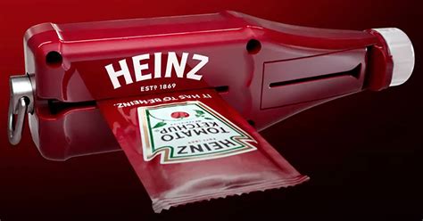 Heinz Ketchup Packet Roller Extracts Every Last Drop The Green Head