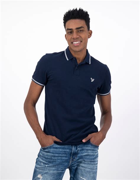 Shop Ae Slim Fit Pique Polo Shirt Online American Eagle Outfitters Egypt