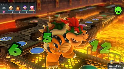 Mario Party Chaos Castle Bowser Vs Waluigi Toadette