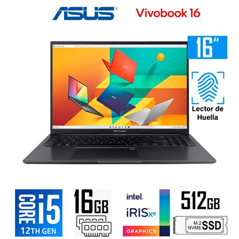 Asus Vivobook X Za Core I H Iris Xe Graphics Gb Ram