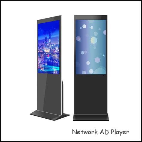 55 Inch Lcd Advertising Display Totem Touch Screen Kiosk China Lcd