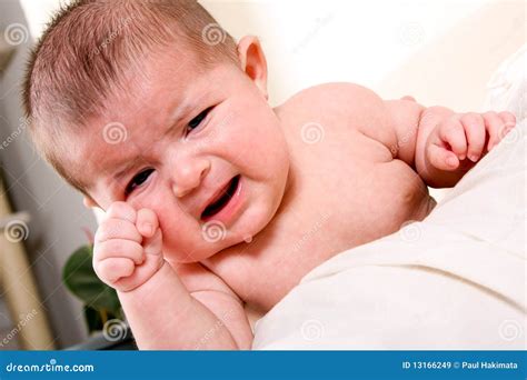 Crying Baby Stock Image Image Of Tears Weep Girl Cute 13166249