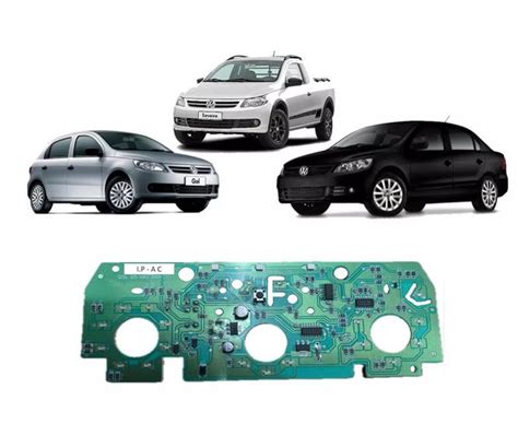 Placa Painel Ar Condicionado Vw Gol Saveiro Voyage G Arita Placa