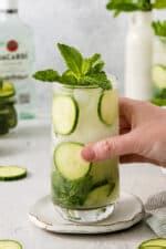 Cucumber Mojito A Farmgirl S Dabbles