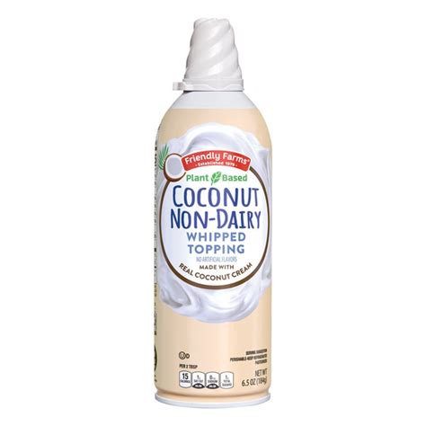 ALDI Friendly Farms Non Dairy Coconut Whipped Topping Same Day Delivery