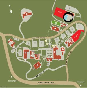 Crafton Hills College Map | Color 2018