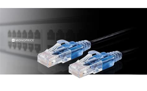 Amazon Monoprice Cat A Ethernet Patch Cable Snagless Rj