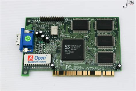30188 Aopen Pci Vga Video Graphics Card Excellent 86c385 S3 Virgegx
