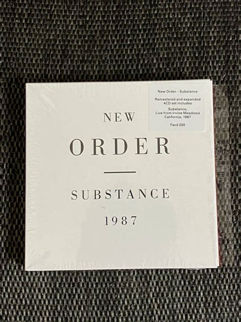 Yahooオークション New Orderニュー・オーダー Substanceサブ