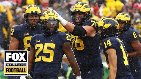 Hassan Haskins Rushes For Five TD S As Michigan Beats Ohio State 42 27