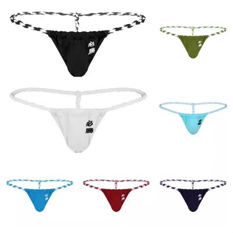 Herren T Back Tanga G String Bikini Unterhose Sumo Wrestling Jockstrap