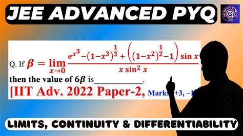 GOOD IIT Advanced 2022 Paper 2 Limits Continuity And