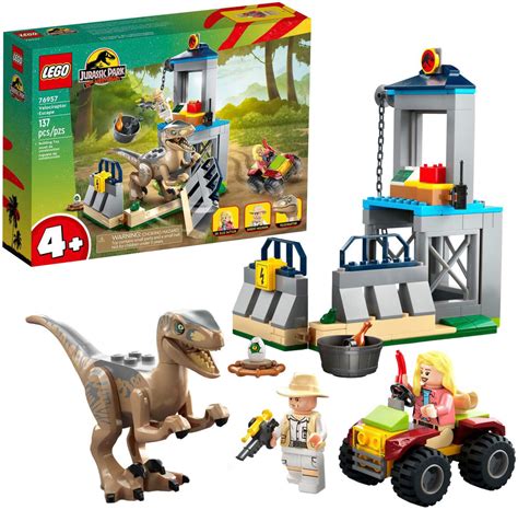 LEGO Jurassic Park Velociraptor Escape 76957 6427967 Best Buy