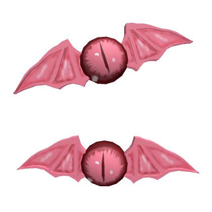 Halloween Pink Bat Eye Hairclips's Code & Price - RblxTrade