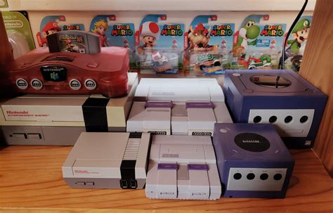 Nintendo Console Collection With Gamecube Mini Minus Handhelds R