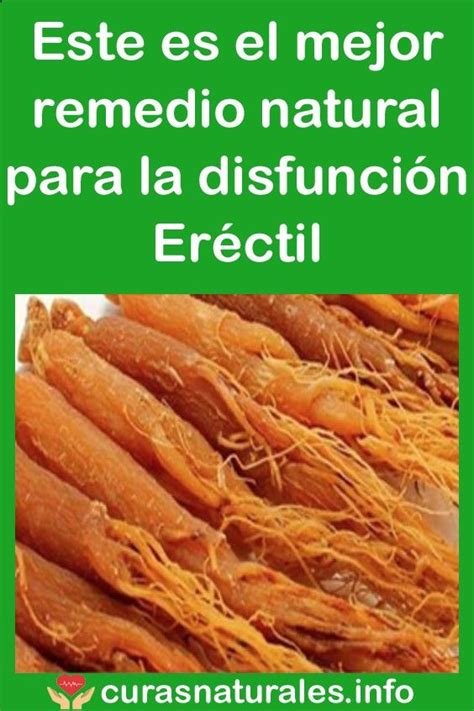 Ayuda Para La Disfunción Eréctil Este Es El Mejor Remedio Natural