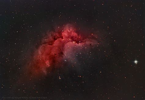 NGC7380 Wizard Nebula In HaRGB Sky Telescope Sky Telescope