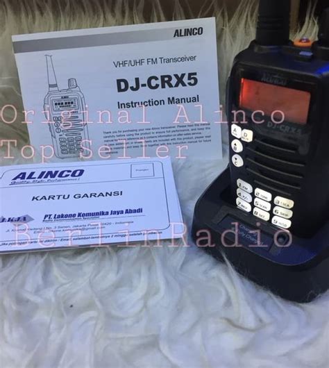 Jual Ht Handy Talky Alinco Dj Crx Dual Band Di Lapak Jakarta Trustore