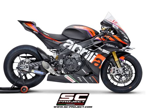 SC Project Exhaust Aprilia RSV4 GP 22 Silencer 2021 Conquest Racing Ltd