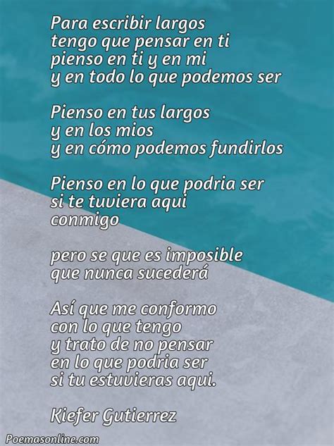 Mejores Poemas Para Escribir Largos Poemas Online