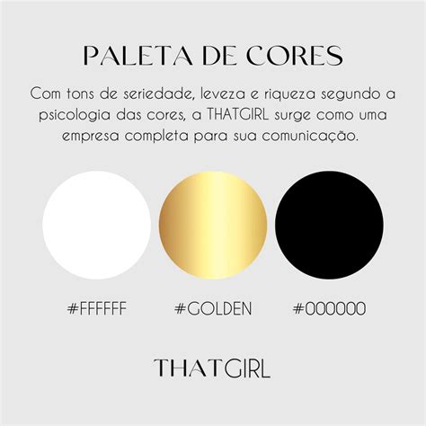 Paleta De Cores Preto Branco E Dourado Instagram Graphic Instagram