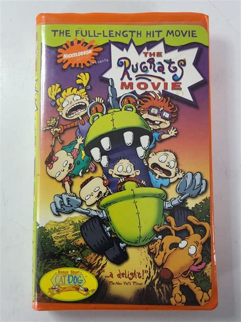 Vintage Nickelodeon Vhs The Rugrats Movie Grelly Usa