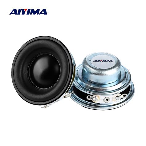 Aiyima Pcs Ohm W Mm Portable Speakers Core Full Range Speaker