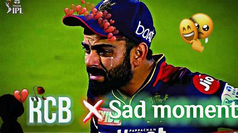 RCB Sad Moment This Video Definitely Makes You CryMr RRT Photo