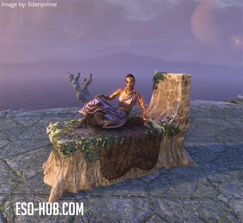 Druidic Bed Ivy Stone Single ESO Hub Elder Scrolls Online