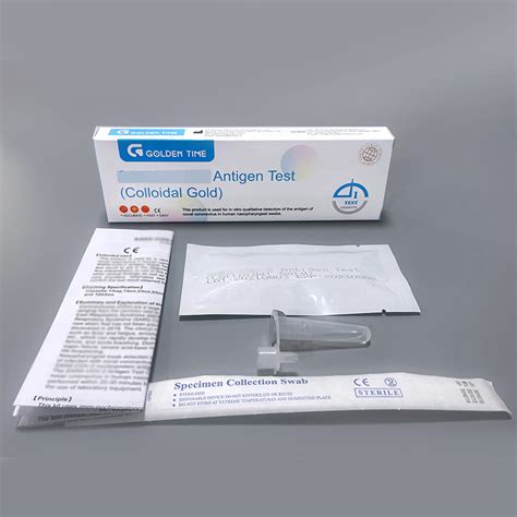 Factory Supply Medical Diagnostic Saliva Swab Antigen Rapid Test Kit