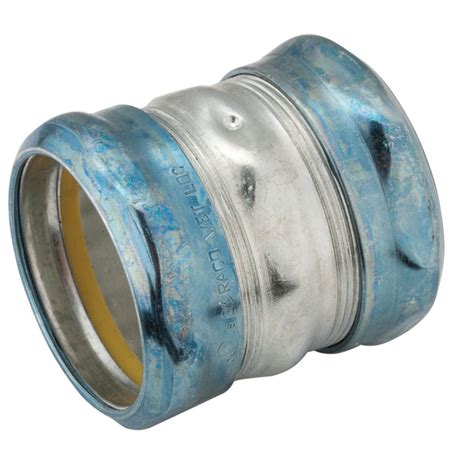 3 1 2 In EMT Raintight Compression Coupling 2954RT Raco