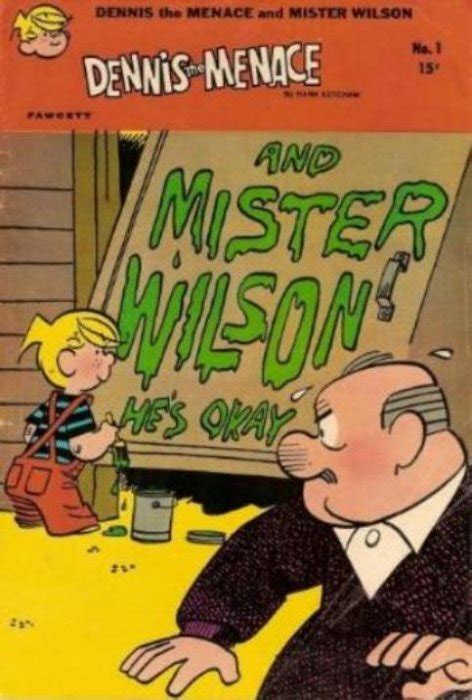 Dennis the Menace and Mr. Wilson 1 (Fawcett Publications) - Comic Book ...