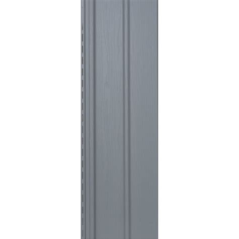 Abtco Sidingsolid Soffit D5 Double 5 Inch X 144 Inch Vertical Gray Exterior Vinyl Sidin