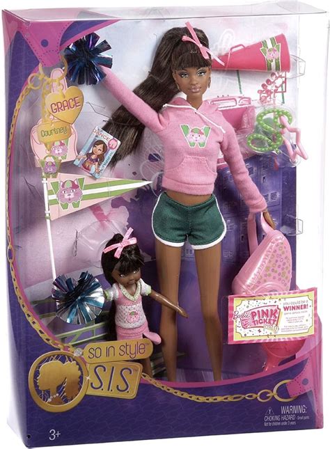 Amazonsmile Barbie So In Style Grace And Courtney Dolls Toys Games