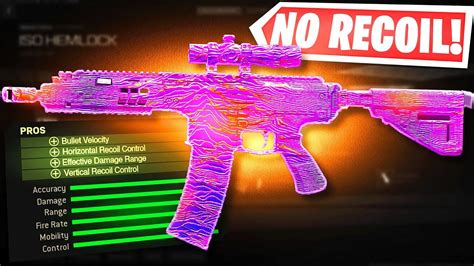 New NO RECOIL ISO HEMLOCK In WARZONE 3 Best Iso Hemlock Class