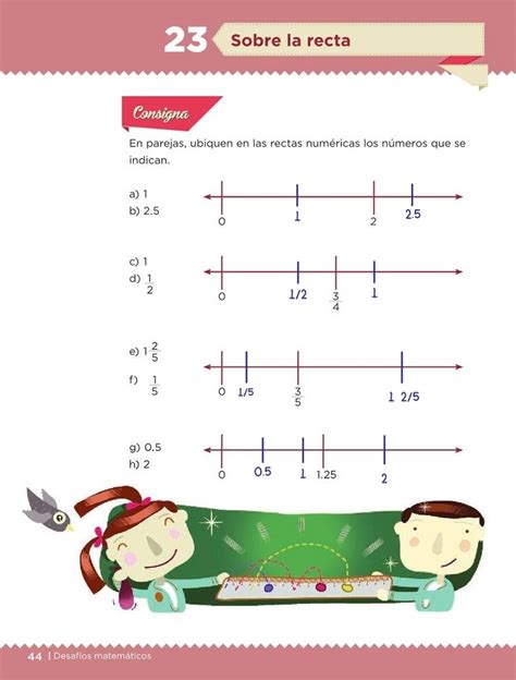 Rectas Numericas Sexto Grado