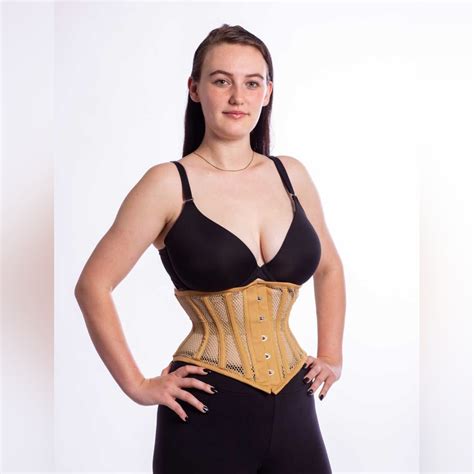 Mesh Hourglass Curve Waspie Underbust Corset Cs 201 Gem