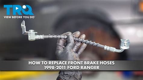 How To Replace Front Brake Hoses 1998 2011 Ford Ranger YouTube