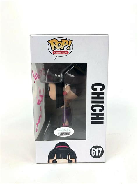 Cynthia Cranz Dragon Ball Z Chi Chi Autograph Funko Pop Signed Jsa Coa