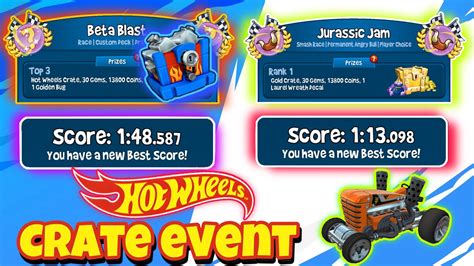 Jurassic Jam Beta Blast Hotwheels Crate Prize Beach Buggy