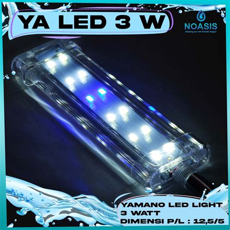 Jual Lampu Jepit Led Aquarium Aquascape Yamano Watt Watt Akuarium