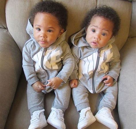 Cutest Mixed Twin Babies