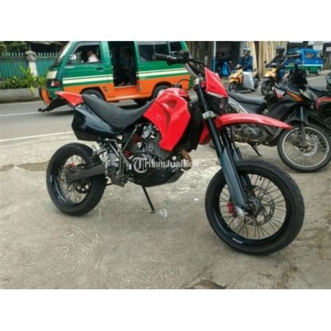 Motor Trail Supermoto Hyosung RX 125 Tahun 2006 Bekas Normal Lengkap