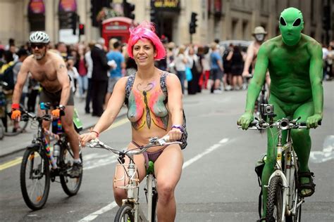 Le Cyclo Nu International World Naked Bike Ride Montreal EroFound