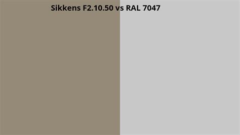 Sikkens F21050 En Ral 7034 Naast Elkaar Ral Kleuren