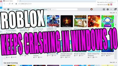 How To Fix Roblox Keeps Crashing In Windows 10 Computersluggish