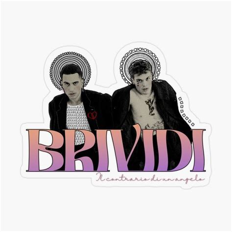 Brividi Mahmood E BLANCO Eurovision 2022 Sticker Redbubble